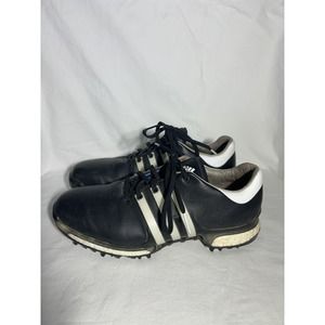 Adidas Adipower Boost Core‎ Golf Shoes Q46753 Men's Size 9.5 US Black Gray N3